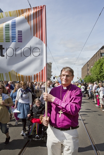 Bp Eckerdal in Gay Pride Parade